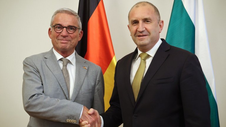 Радев: Германия е водещ икономически и инвестиционен партньор за България