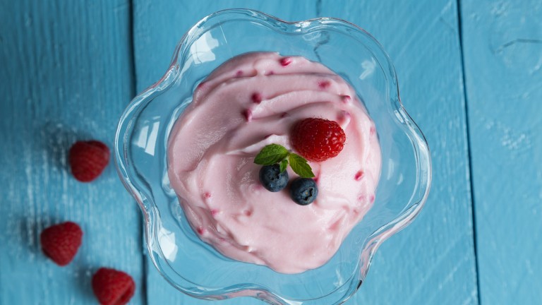 Невероятно вкусен мус с малини