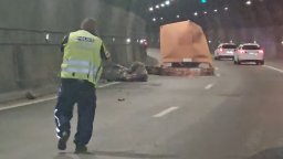 Вентилационна турбина падна в тунел "Витиня"