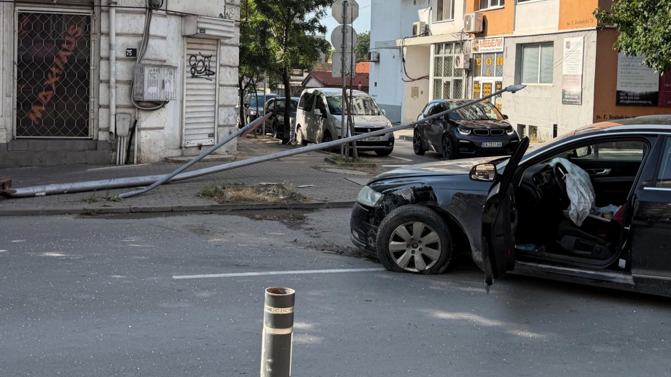 Пътнотранспортно произшествие във Варна: Водач е с положителна проба за наркотици