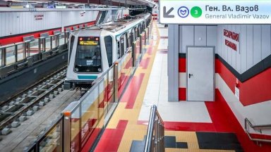 Пускат метрото до "Левски Г" следващата събота