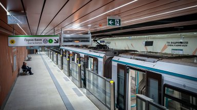4 нови влака ще бъдат пуснати с разширението на третата линия на метрото в София