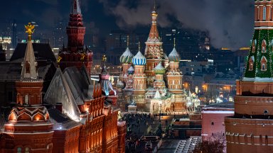 Пожар избухна за кратко в храма "Св. Василий Блажени" в Москва