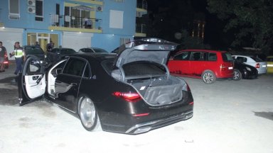 Спецполицаи задържаха заподозрян за палежа на Майбаха на Митьо Очите
