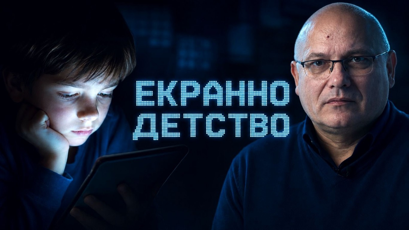 "Екранно детство" разказва историята на една зависимост, която вече е сред нас