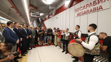 Откриха новите 3 станции от Третата линия на метрото в София (снимки)