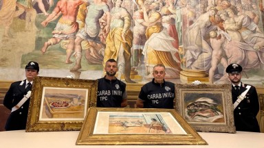 Италианската полиция откри картините на Реноар, Сезан и Матис, откраднати от музей през март