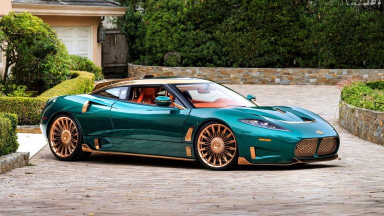 Spyker C8 Preliator XXV Coupe предлага изобилие от злато