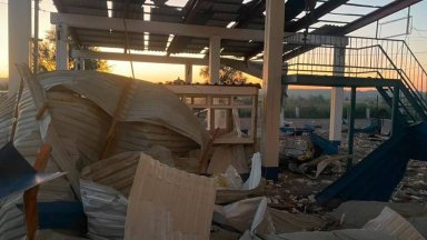 Руски дрон удари украински граничен пункт с Молдова