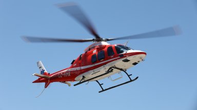 Моторист падна в дере на слизане от Соколския манастир, извикаха хеликоптер
