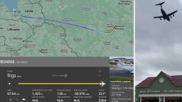 Американски военнотранспортен самолет кацна в Москва (видео)
