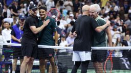 Нa US Open: Федерер, Родик, Макенроу и Агаси върнаха лентата назад