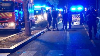 Кола умишлено се вряза в пешеходци след сбиване във Франция, поне една жертва и 10 ранени