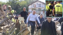 МВР задържа жена при визитата на Радев в Струмяни, той разпореди проверка (видео)