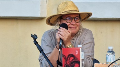Рене Карабаш на "Аполония": Една книга е събитие, а писането започва като светкавица