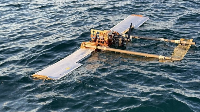 Военни извадиха поредния дрон от Черно море край нос Калиакра