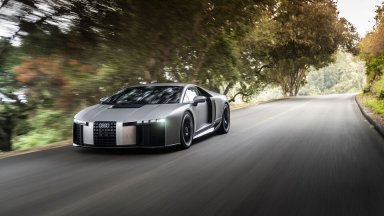 Audi представи суперколата с името на Тадзио Нуволари в Италия