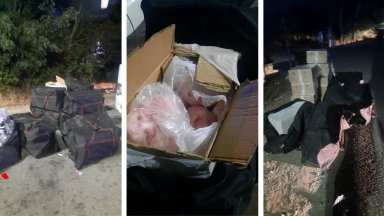 БАБХ откри 2,2 тона нелегални храни в автобуси край Созопол (снимки)