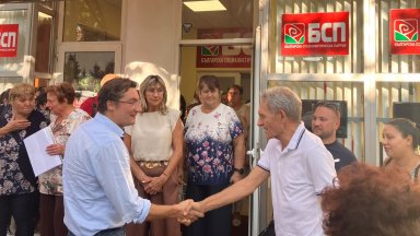 Крум Зарков в Сливен: БСП се мобилизира в подкрепа за Илияна Йотова